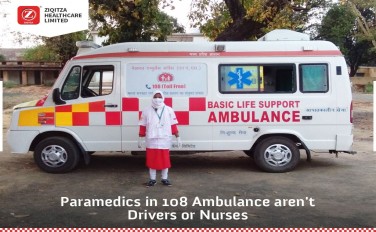 In India Paramedics in 108 Ambulance aren’t Drivers or Nurse, Clarifies – Dr. Santosh Datar from Ziqitza Healthcare Ltd