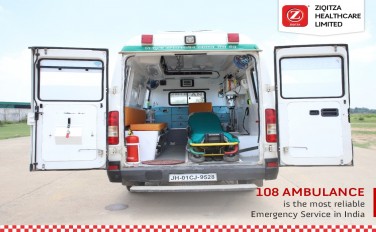 108 Ambulance is the Most Reliable Emergency Services operated by Ziqitza Healthcare Ltd